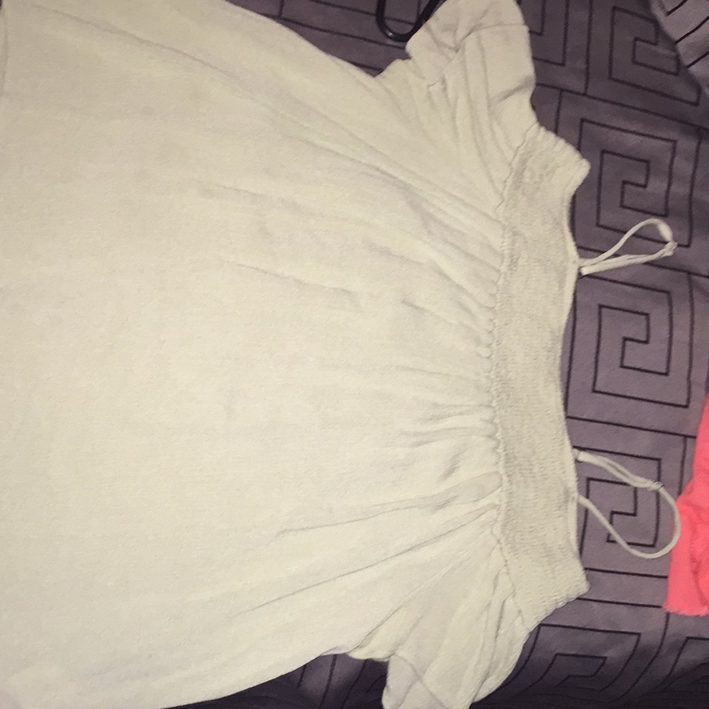 off the shoulder shirt